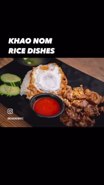 Khao Nom rice dishes